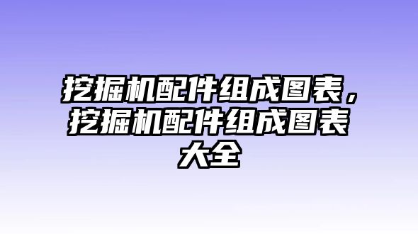 挖掘機(jī)配件組成圖表，挖掘機(jī)配件組成圖表大全
