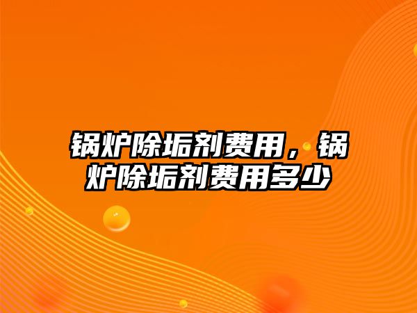 鍋爐除垢劑費(fèi)用，鍋爐除垢劑費(fèi)用多少