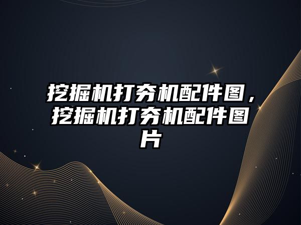 挖掘機(jī)打夯機(jī)配件圖，挖掘機(jī)打夯機(jī)配件圖片