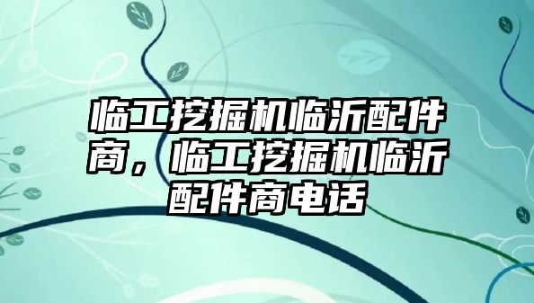 臨工挖掘機臨沂配件商，臨工挖掘機臨沂配件商電話
