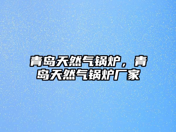 青島天然氣鍋爐，青島天然氣鍋爐廠家