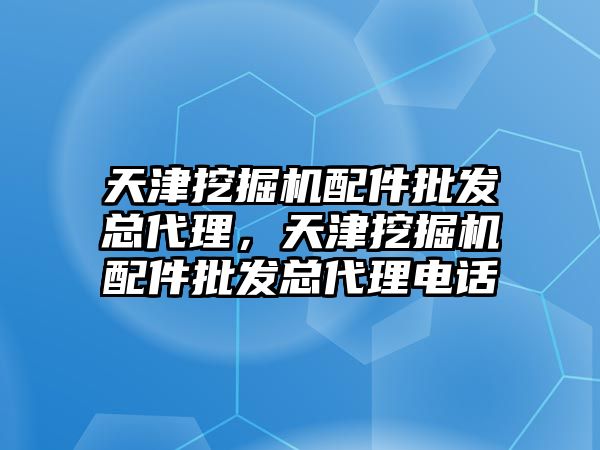 天津挖掘機(jī)配件批發(fā)總代理，天津挖掘機(jī)配件批發(fā)總代理電話