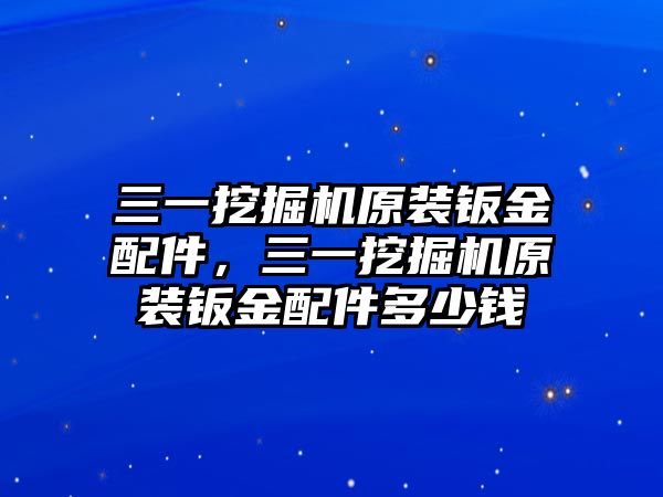 三一挖掘機(jī)原裝鈑金配件，三一挖掘機(jī)原裝鈑金配件多少錢