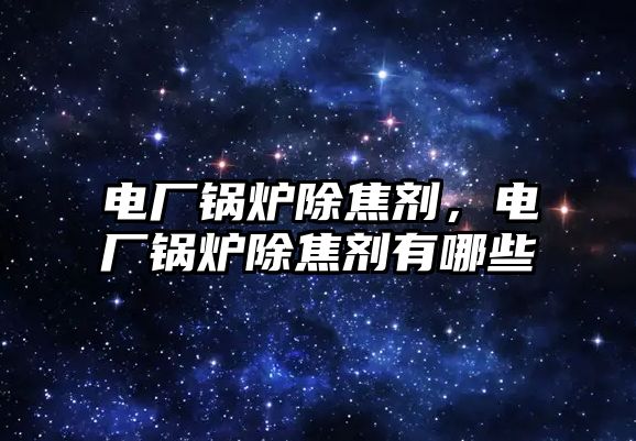 電廠鍋爐除焦劑，電廠鍋爐除焦劑有哪些