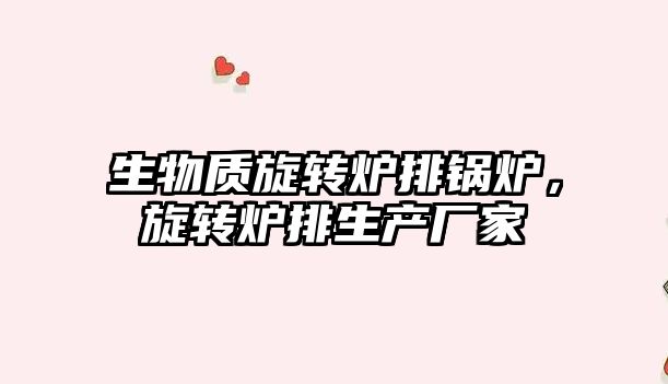 生物質(zhì)旋轉(zhuǎn)爐排鍋爐，旋轉(zhuǎn)爐排生產(chǎn)廠家