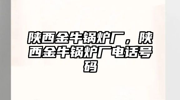 陜西金牛鍋爐廠，陜西金牛鍋爐廠電話號碼