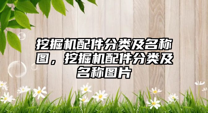 挖掘機配件分類及名稱圖，挖掘機配件分類及名稱圖片