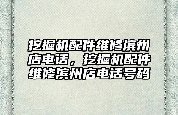 挖掘機(jī)配件維修濱州店電話，挖掘機(jī)配件維修濱州店電話號(hào)碼