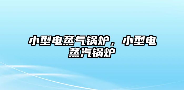 小型電蒸氣鍋爐，小型電蒸汽鍋爐