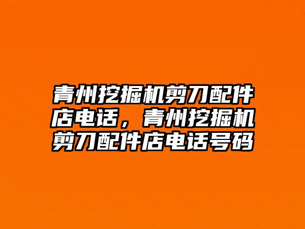 青州挖掘機(jī)剪刀配件店電話(huà)，青州挖掘機(jī)剪刀配件店電話(huà)號(hào)碼