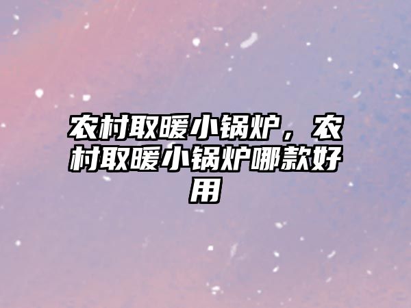 農(nóng)村取暖小鍋爐，農(nóng)村取暖小鍋爐哪款好用