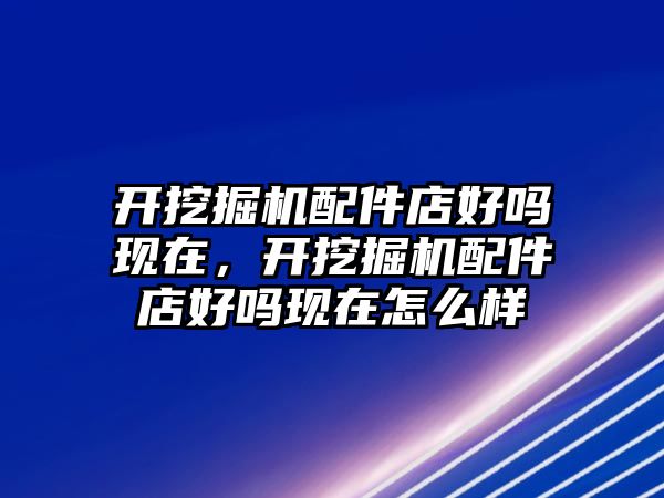 開(kāi)挖掘機(jī)配件店好嗎現(xiàn)在，開(kāi)挖掘機(jī)配件店好嗎現(xiàn)在怎么樣