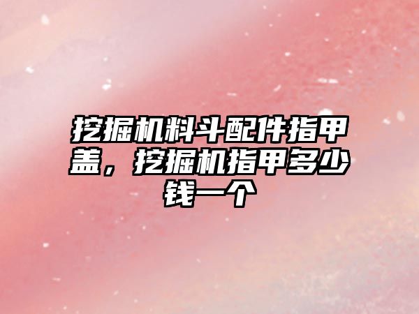 挖掘機料斗配件指甲蓋，挖掘機指甲多少錢一個