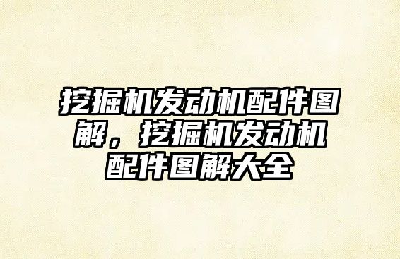 挖掘機(jī)發(fā)動機(jī)配件圖解，挖掘機(jī)發(fā)動機(jī)配件圖解大全