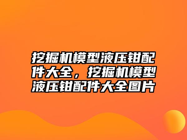 挖掘機(jī)模型液壓鉗配件大全，挖掘機(jī)模型液壓鉗配件大全圖片