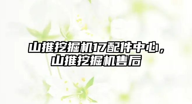 山推挖掘機(jī)17配件中心，山推挖掘機(jī)售后