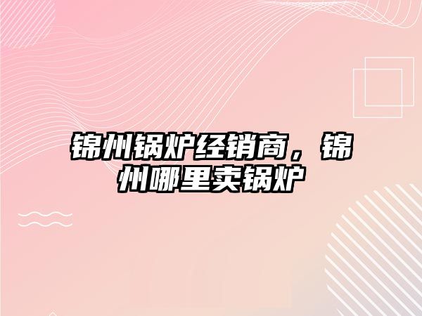 錦州鍋爐經(jīng)銷商，錦州哪里賣鍋爐
