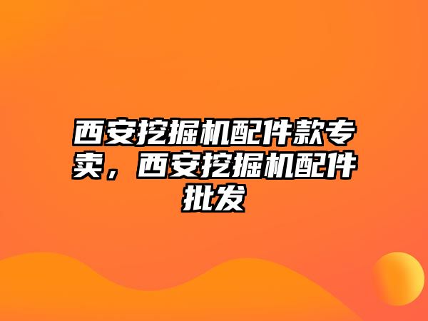 西安挖掘機配件款專賣，西安挖掘機配件批發(fā)