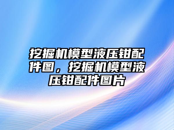 挖掘機(jī)模型液壓鉗配件圖，挖掘機(jī)模型液壓鉗配件圖片