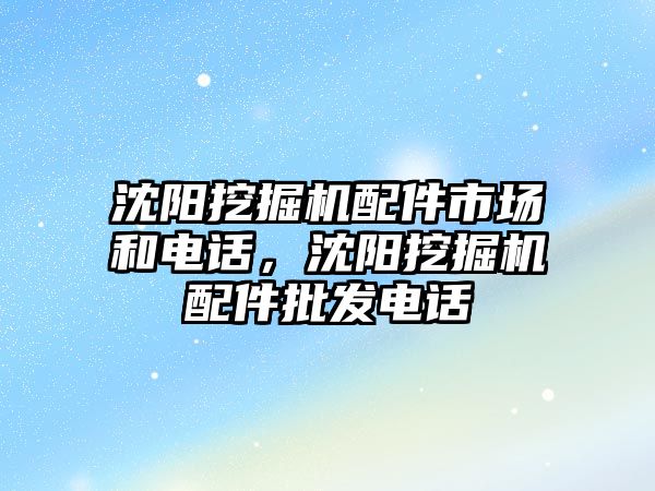 沈陽挖掘機(jī)配件市場和電話，沈陽挖掘機(jī)配件批發(fā)電話