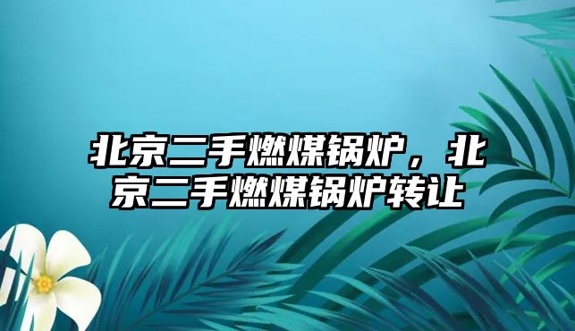 北京二手燃煤鍋爐，北京二手燃煤鍋爐轉(zhuǎn)讓