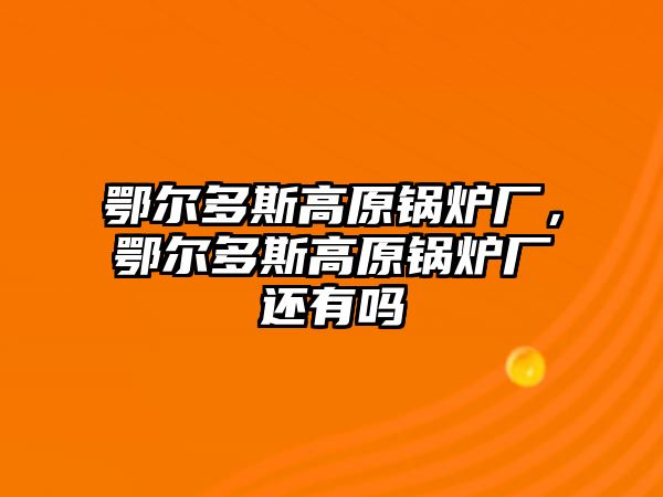 鄂爾多斯高原鍋爐廠，鄂爾多斯高原鍋爐廠還有嗎