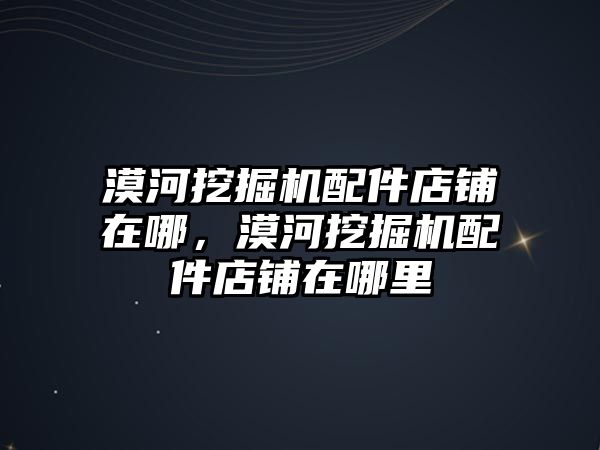 漠河挖掘機(jī)配件店鋪在哪，漠河挖掘機(jī)配件店鋪在哪里