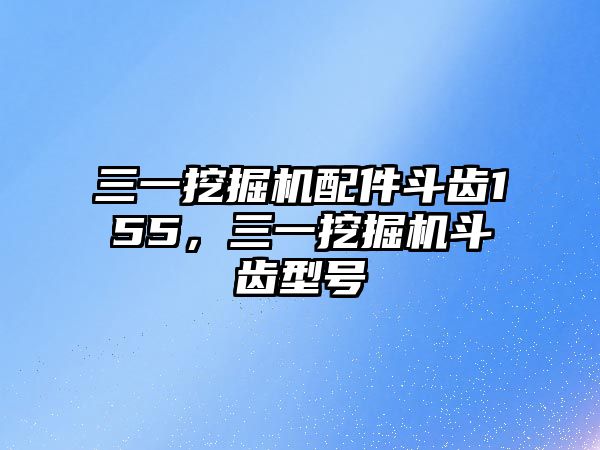 三一挖掘機(jī)配件斗齒155，三一挖掘機(jī)斗齒型號