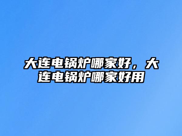 大連電鍋爐哪家好，大連電鍋爐哪家好用
