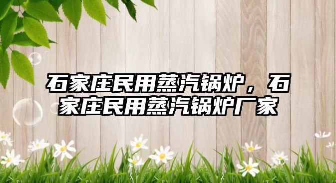 石家莊民用蒸汽鍋爐，石家莊民用蒸汽鍋爐廠家