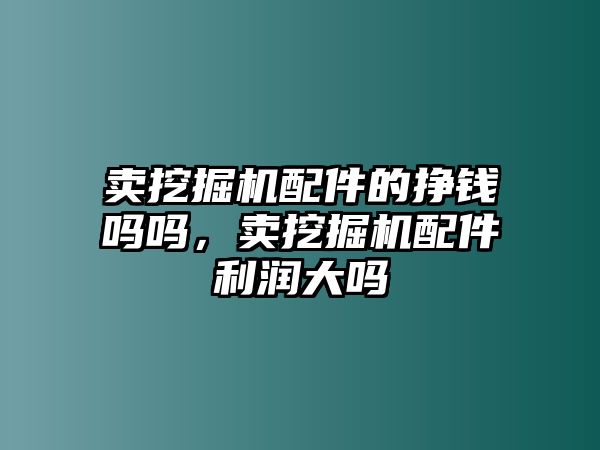賣(mài)挖掘機(jī)配件的掙錢(qián)嗎嗎，賣(mài)挖掘機(jī)配件利潤(rùn)大嗎