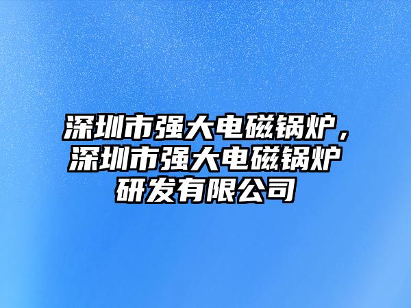 深圳市強(qiáng)大電磁鍋爐，深圳市強(qiáng)大電磁鍋爐研發(fā)有限公司