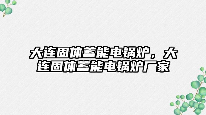 大連固體蓄能電鍋爐，大連固體蓄能電鍋爐廠家