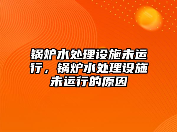 鍋爐水處理設(shè)施未運行，鍋爐水處理設(shè)施未運行的原因