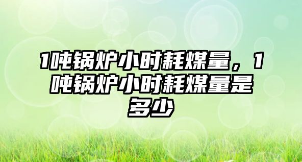 1噸鍋爐小時耗煤量，1噸鍋爐小時耗煤量是多少