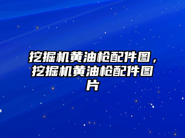 挖掘機(jī)黃油槍配件圖，挖掘機(jī)黃油槍配件圖片