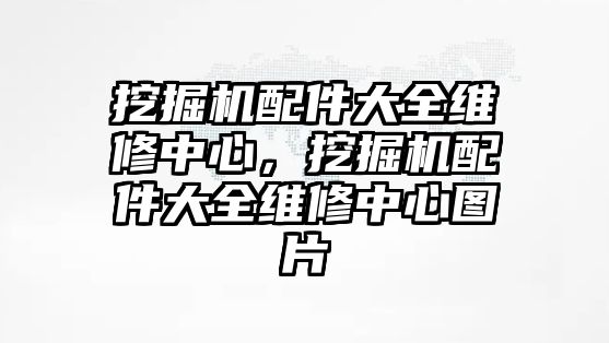 挖掘機(jī)配件大全維修中心，挖掘機(jī)配件大全維修中心圖片