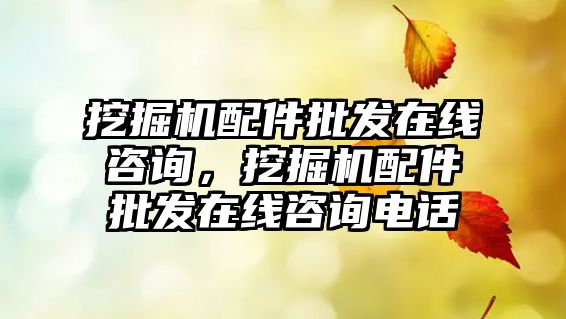 挖掘機(jī)配件批發(fā)在線咨詢，挖掘機(jī)配件批發(fā)在線咨詢電話