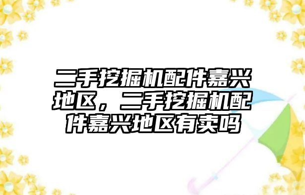 二手挖掘機(jī)配件嘉興地區(qū)，二手挖掘機(jī)配件嘉興地區(qū)有賣嗎
