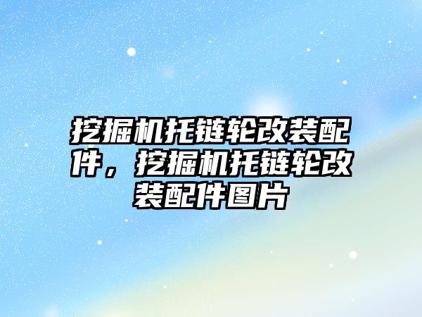 挖掘機(jī)托鏈輪改裝配件，挖掘機(jī)托鏈輪改裝配件圖片