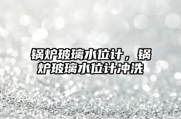 鍋爐玻璃水位計(jì)，鍋爐玻璃水位計(jì)沖洗