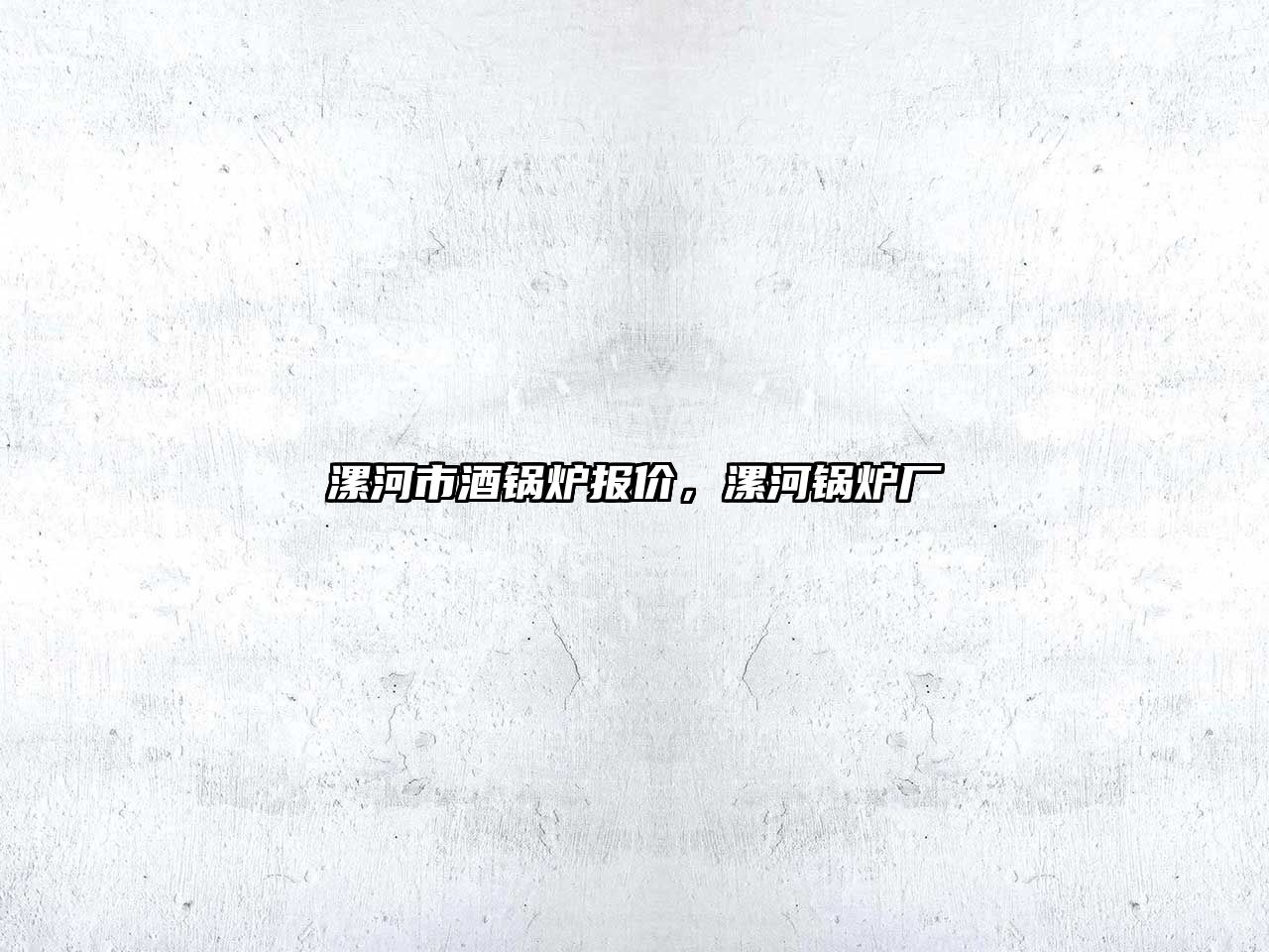 漯河市酒鍋爐報價，漯河鍋爐廠
