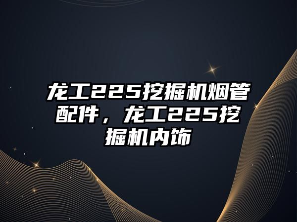龍工225挖掘機(jī)煙管配件，龍工225挖掘機(jī)內(nèi)飾