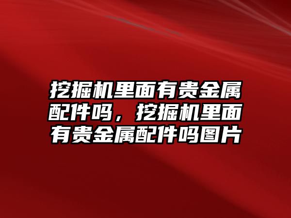 挖掘機(jī)里面有貴金屬配件嗎，挖掘機(jī)里面有貴金屬配件嗎圖片