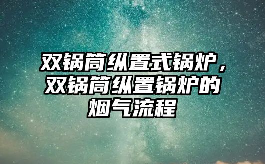 雙鍋筒縱置式鍋爐，雙鍋筒縱置鍋爐的煙氣流程