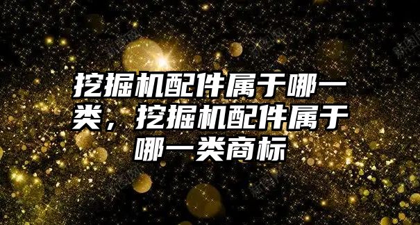 挖掘機配件屬于哪一類，挖掘機配件屬于哪一類商標(biāo)