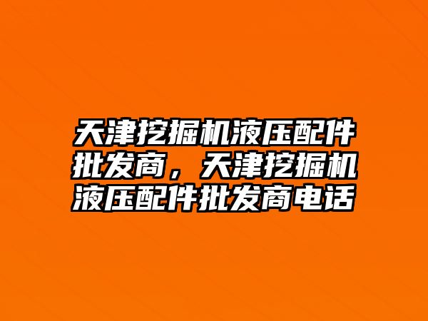 天津挖掘機液壓配件批發(fā)商，天津挖掘機液壓配件批發(fā)商電話