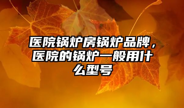 醫(yī)院鍋爐房鍋爐品牌，醫(yī)院的鍋爐一般用什么型號