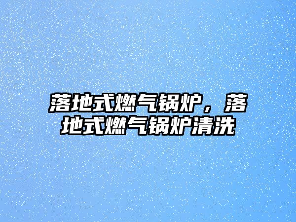 落地式燃氣鍋爐，落地式燃氣鍋爐清洗