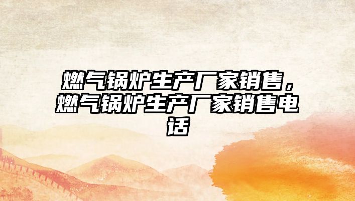 燃?xì)忮仩t生產(chǎn)廠家銷售，燃?xì)忮仩t生產(chǎn)廠家銷售電話